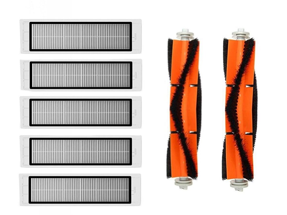 Dreame D9 Max Robot Süpürge Uyumlu 7'li Yedek Parça Seti